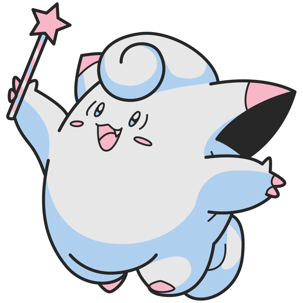 Clefairy Pokemon PNG Background Image