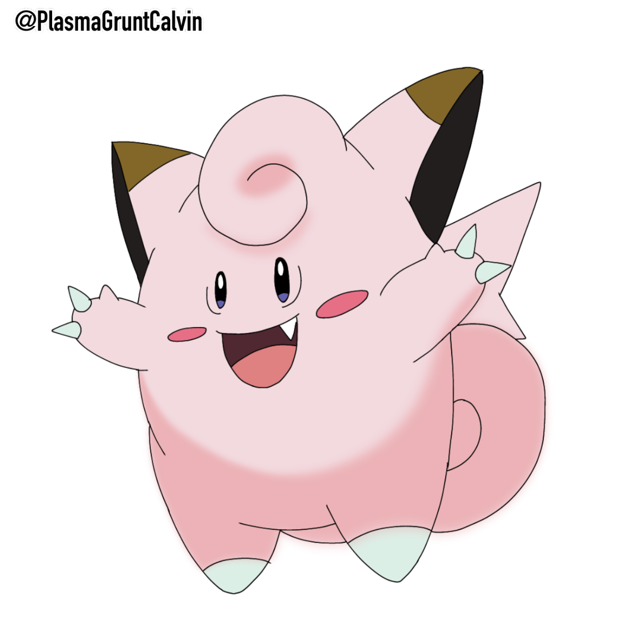 Clefairy Pokemon PNG Isolated Photos