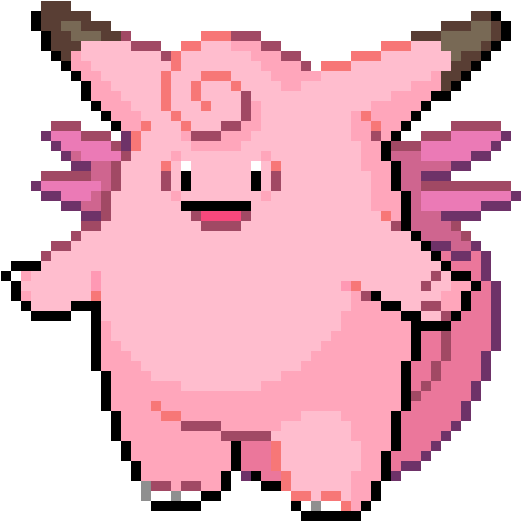 Cleffa Pokemon PNG Isolated Picture