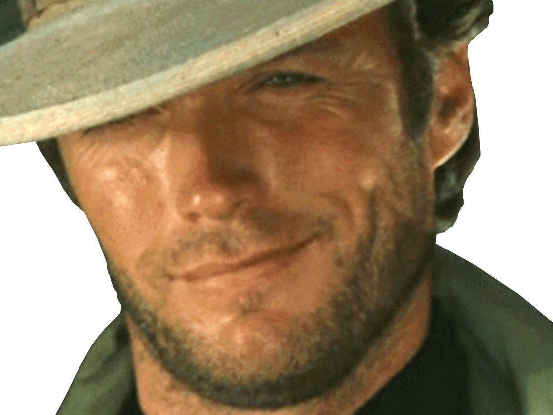 Clint Eastwood PNG Isolated HD
