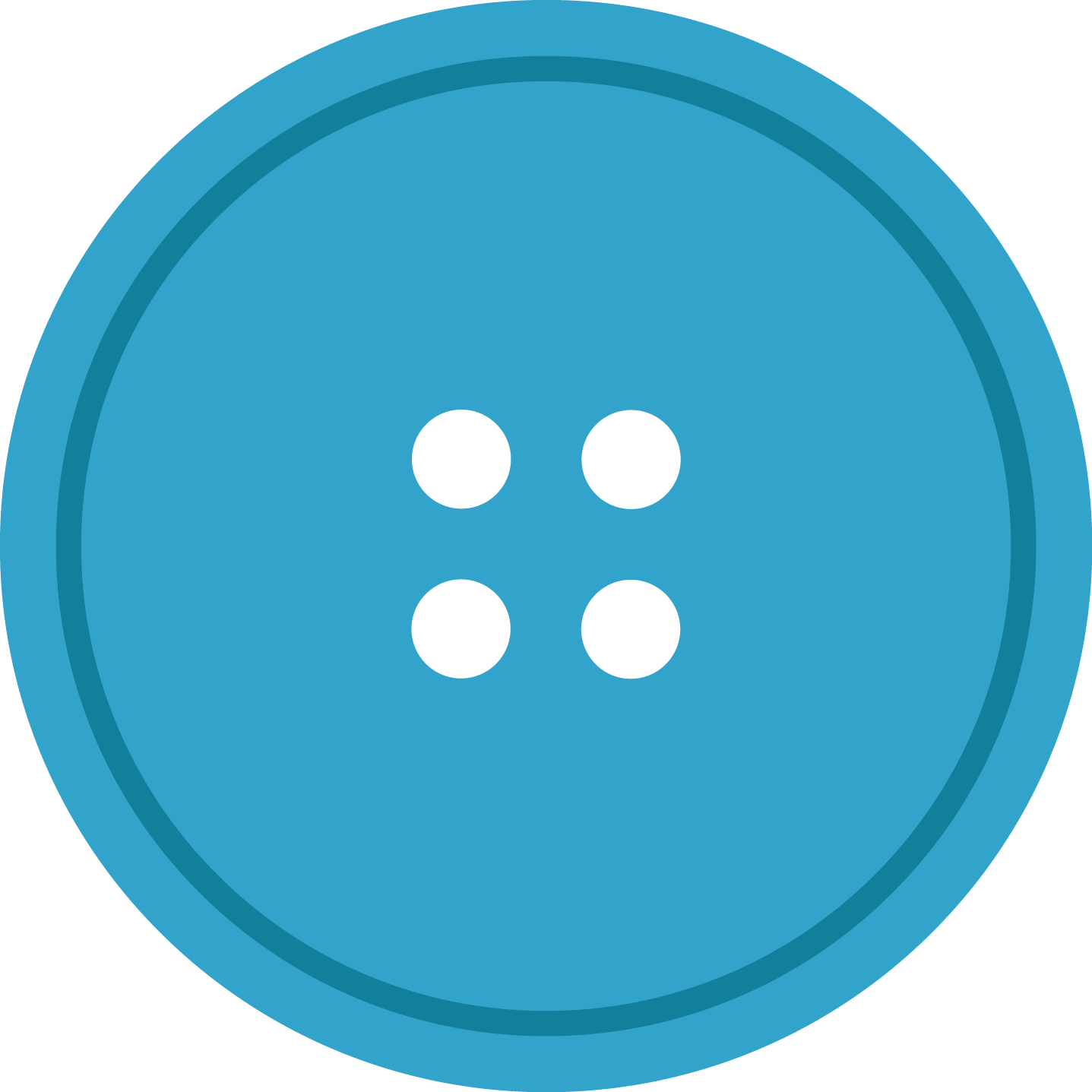Clothes Button PNG Isolated Pic