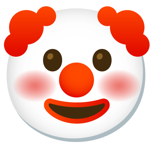 Clown Emoji PNG Pic