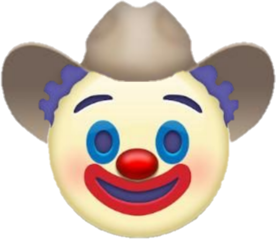 Clown Emoji PNG