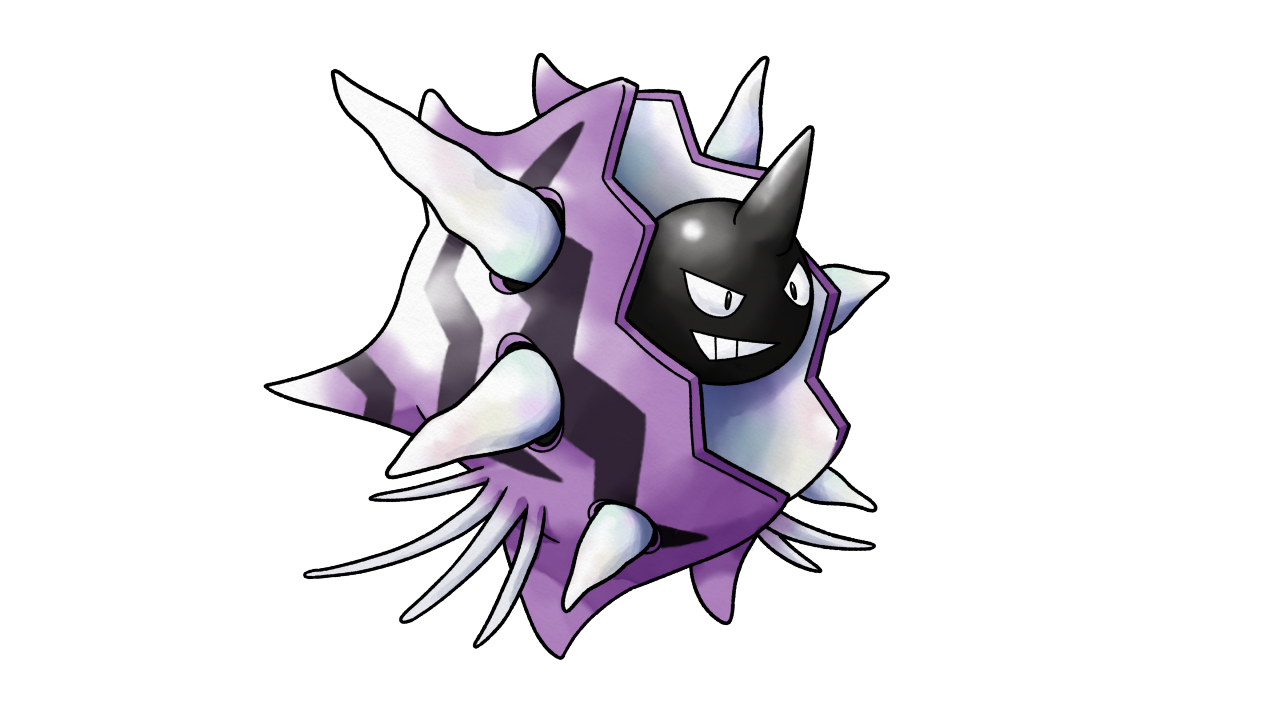 Cloyster Pokemon PNG Image