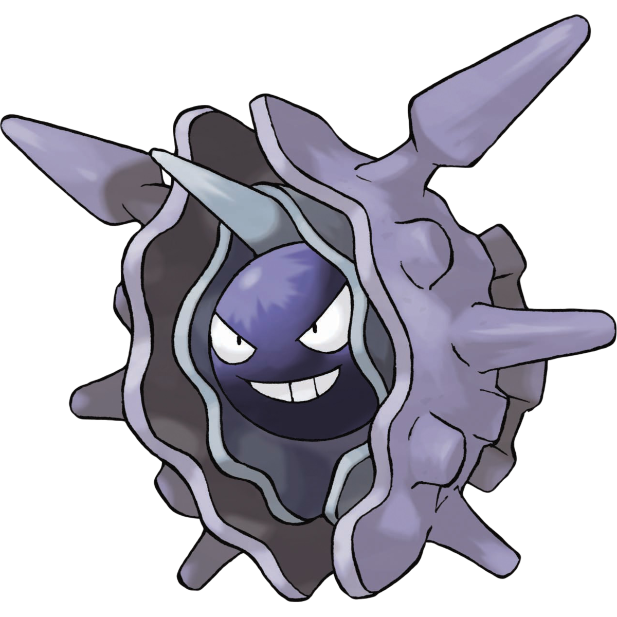 Cloyster Pokemon PNG Isolated HD
