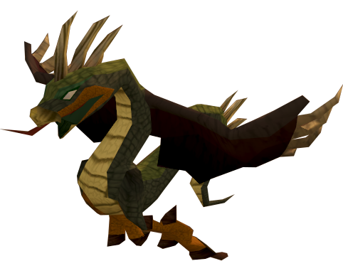 Cockatrice Dragon PNG Isolated Pic