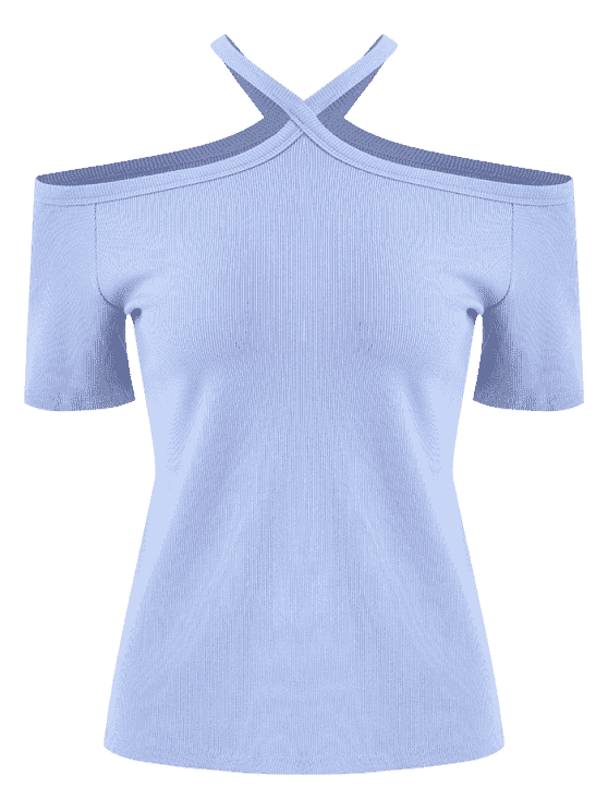 Cold Shoulder T-Shirt PNG Image