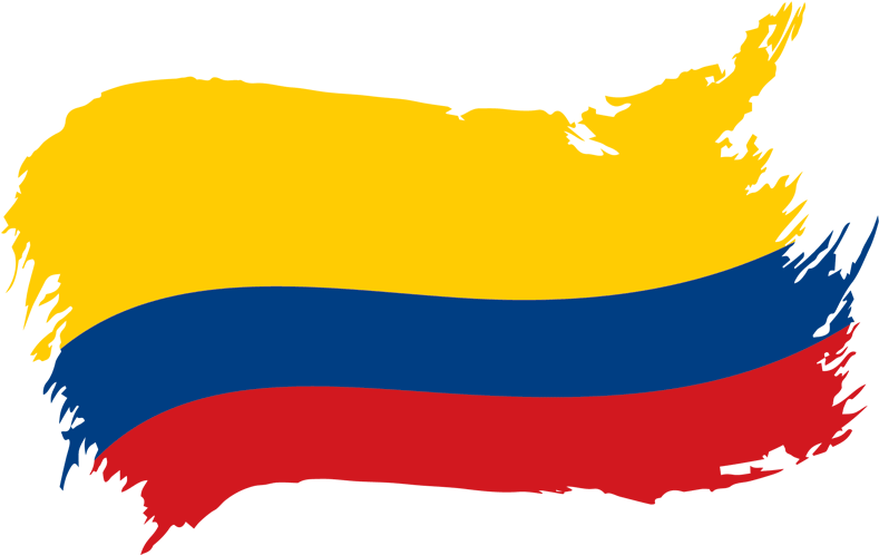 Colombia Flag PNG Isolated Photo