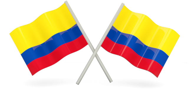 Colombia Flag PNG Isolated Pic