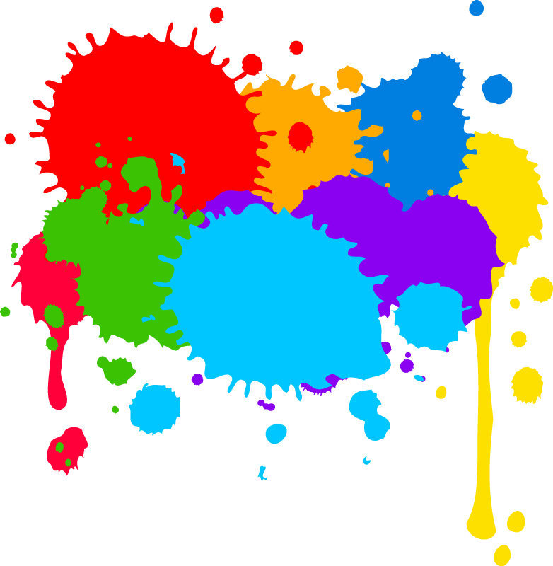 Color Splash PNG HD Isolated
