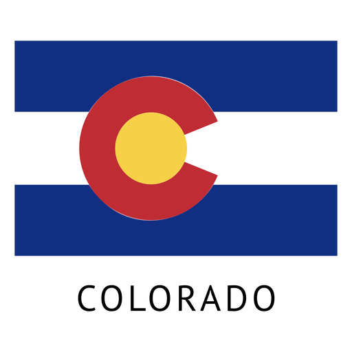 Colorado Flag Transparent PNG