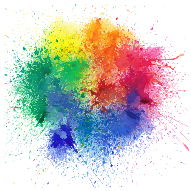 Colorful PNG Isolated Pic