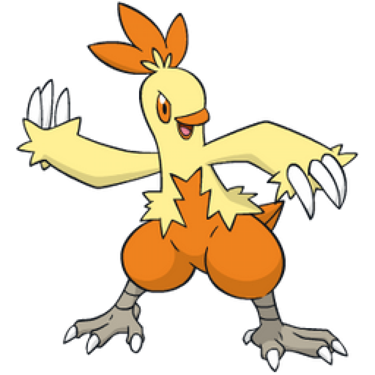 Combusken Pokemon PNG Isolated HD