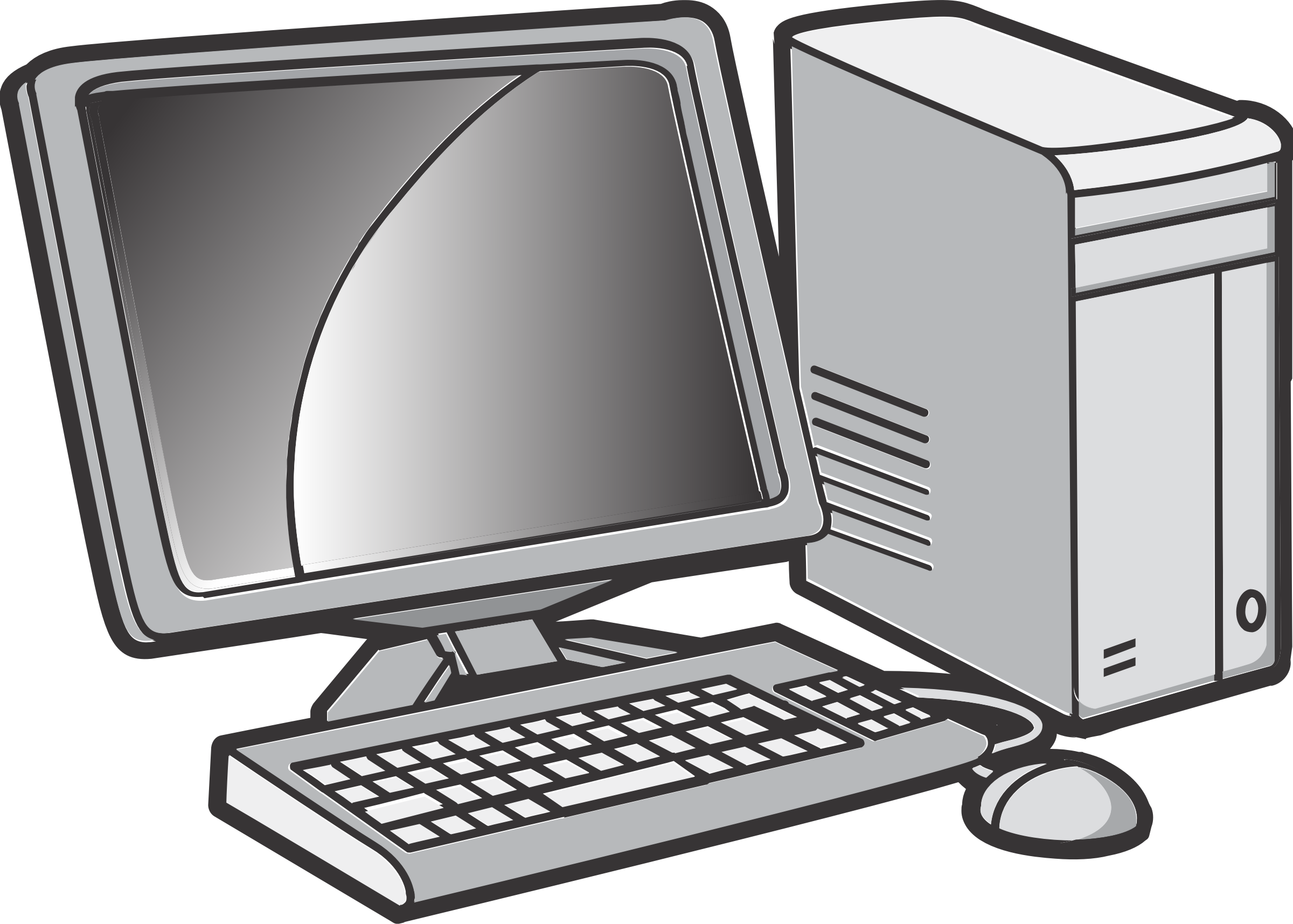 Computer Desktop PC PNG Isolated Photos