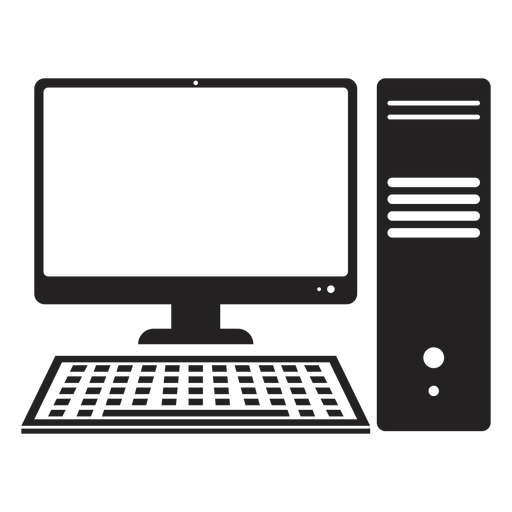 Computer PNG Isolated Photo