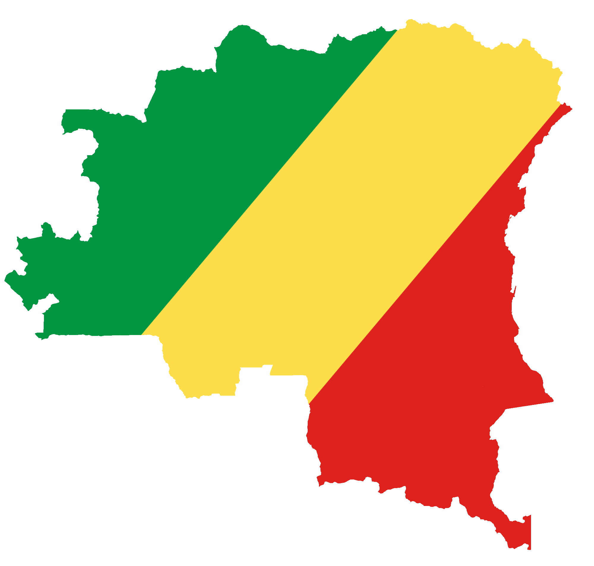 Congo Flag PNG Photo