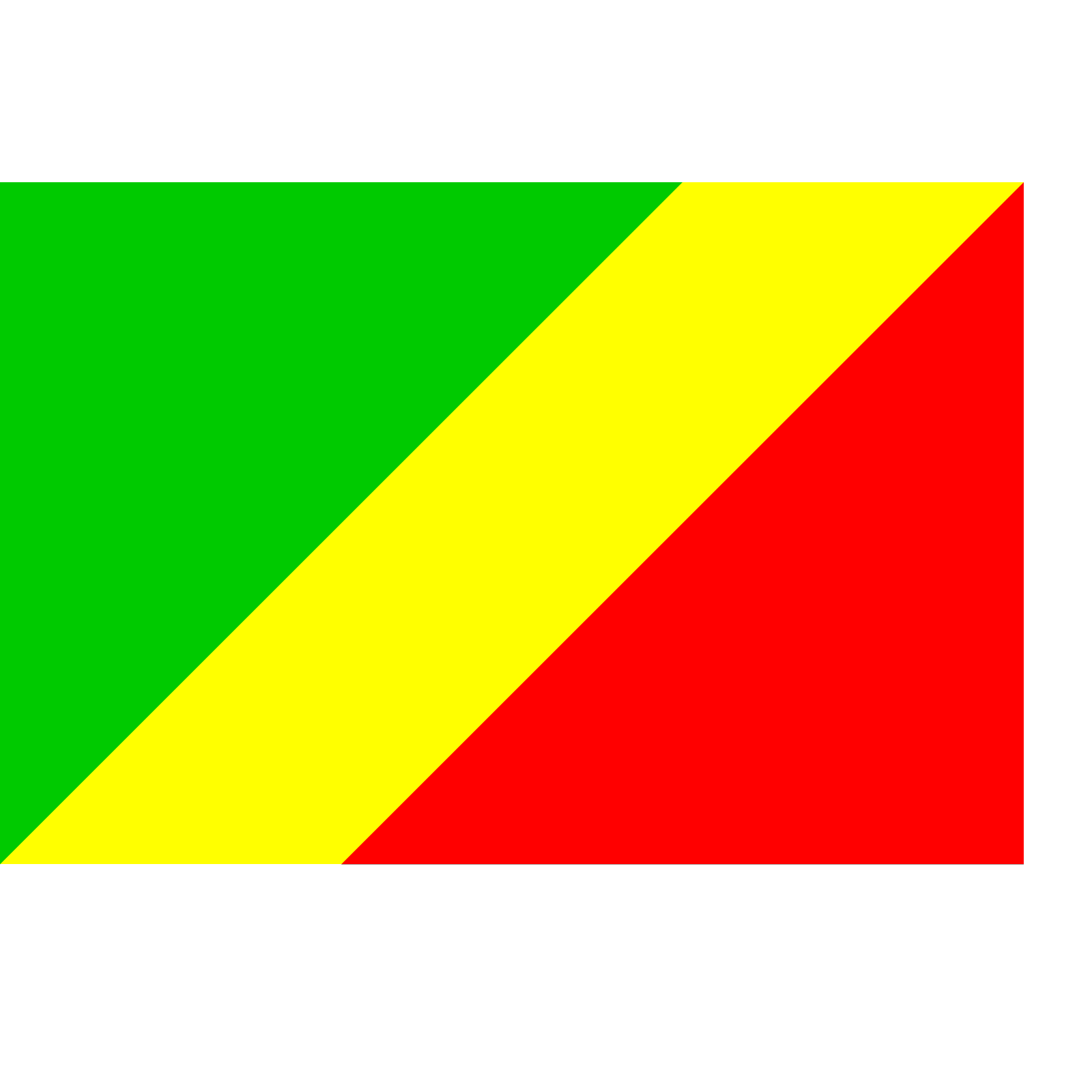 Congo Flag PNG
