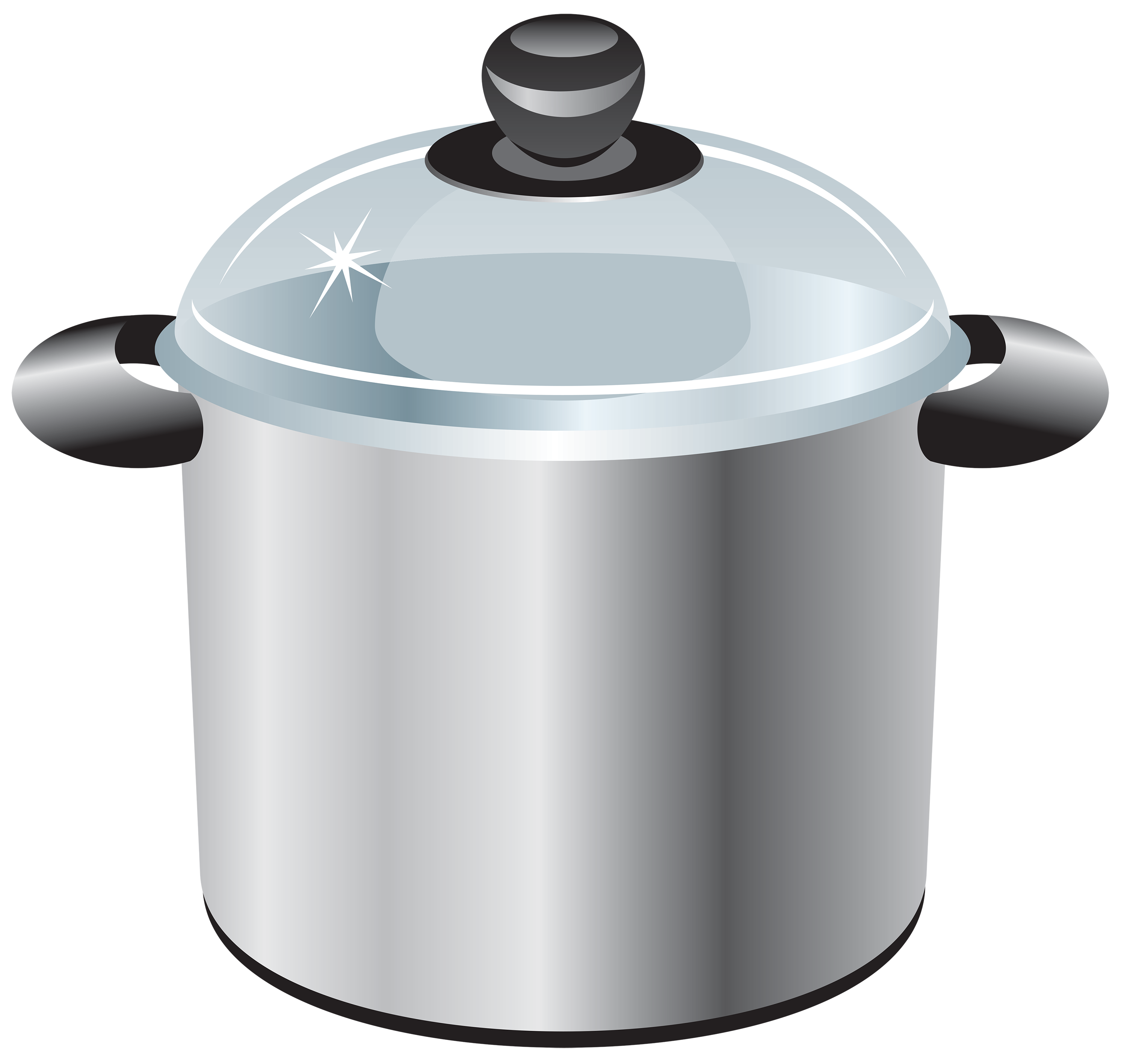 Cooking Pot PNG Isolated Clipart