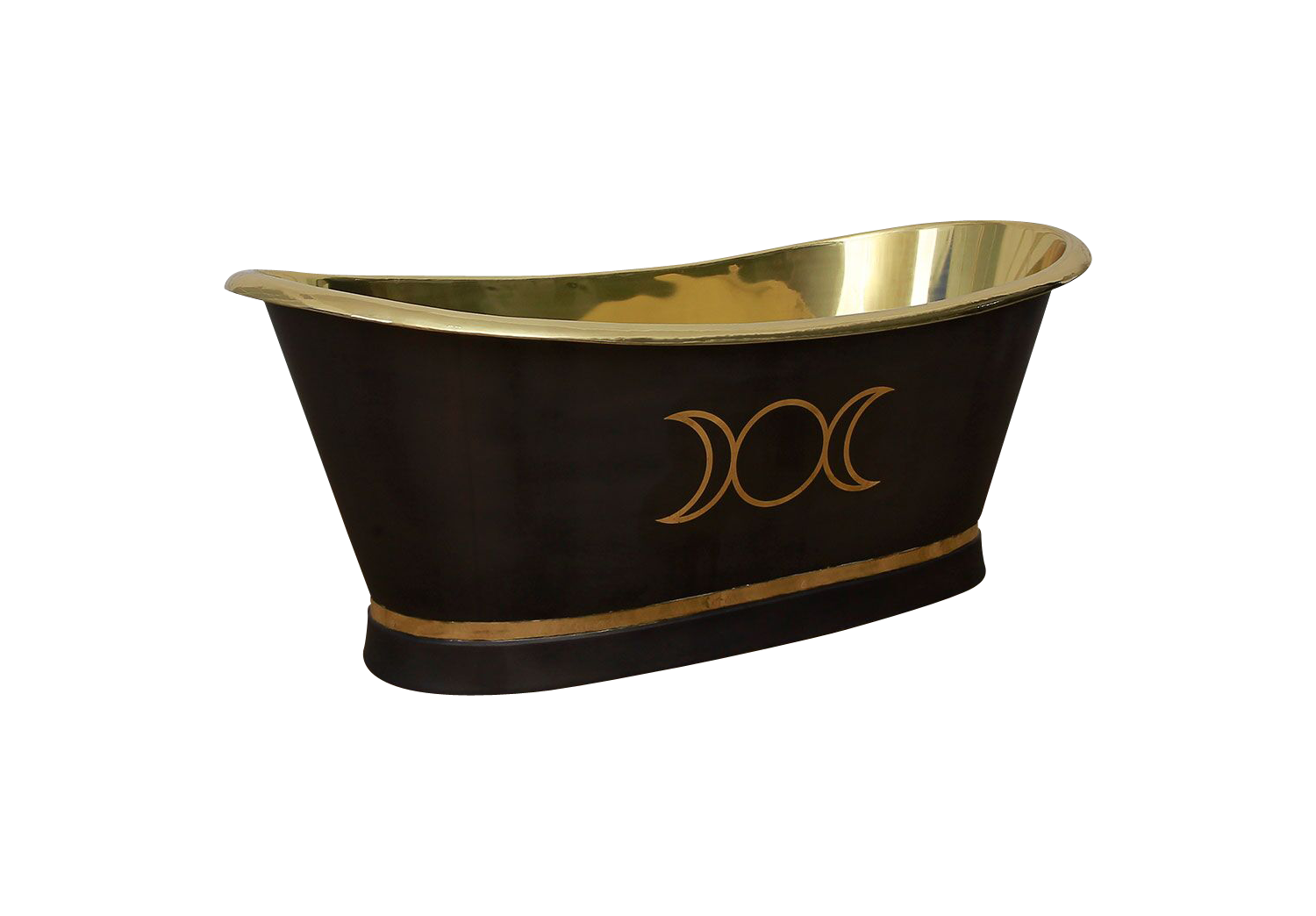 Copper Bath Tub PNG Isolated File
