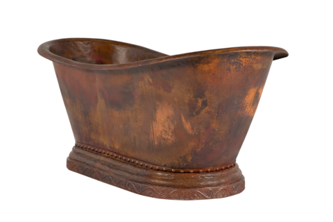 Copper Bath Tub PNG Photo