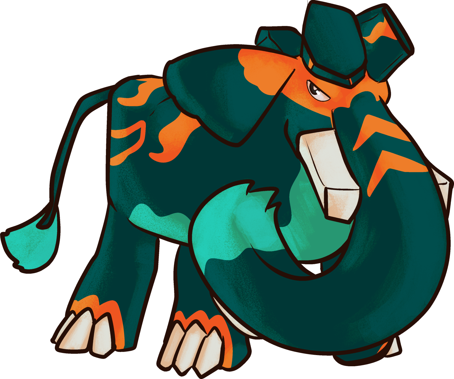 Copperajah Pokemon PNG HD Isolated