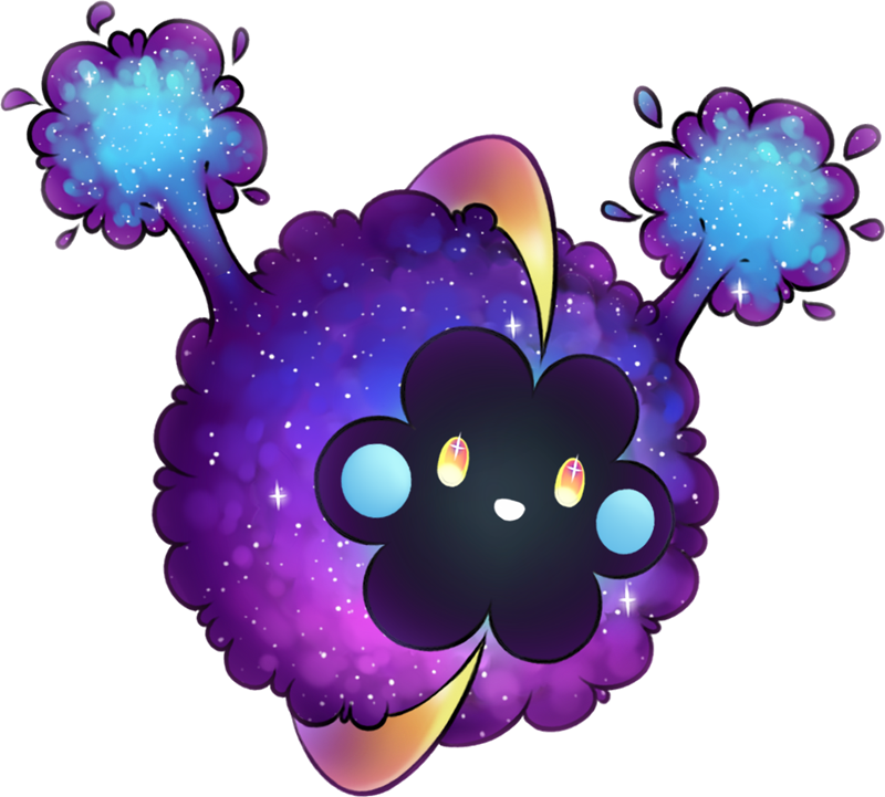 Cosmog Pokemon PNG Isolated Clipart