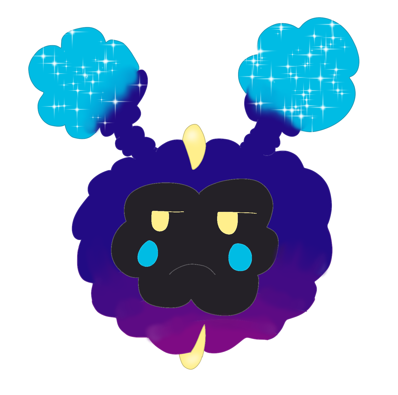 Cosmog Pokemon PNG Isolated Picture