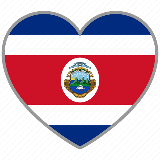 Costa Rica Flag PNG Clipart