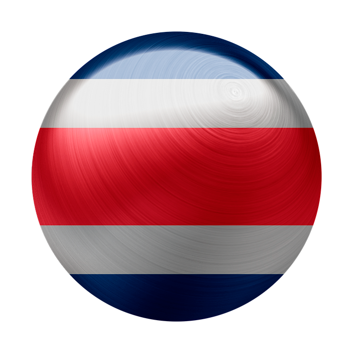 Costa Rica Flag PNG HD