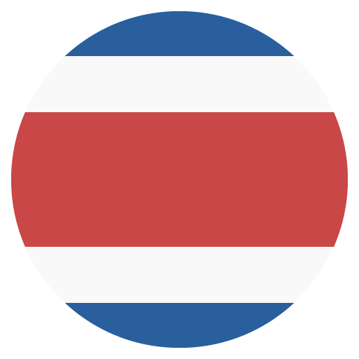 Costa Rica Flag PNG Isolated Image
