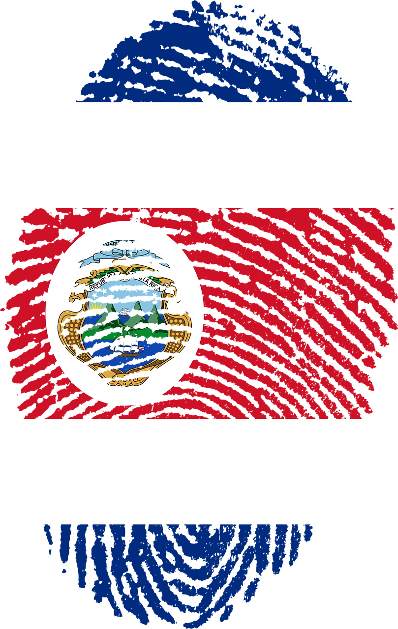 Costa Rica Flag PNG Isolated Photos