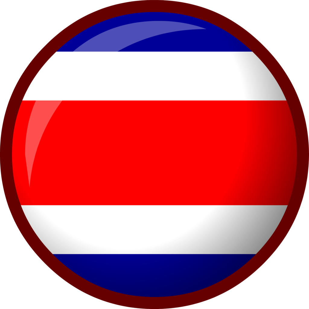 Costa Rica Flag PNG Isolated Pic