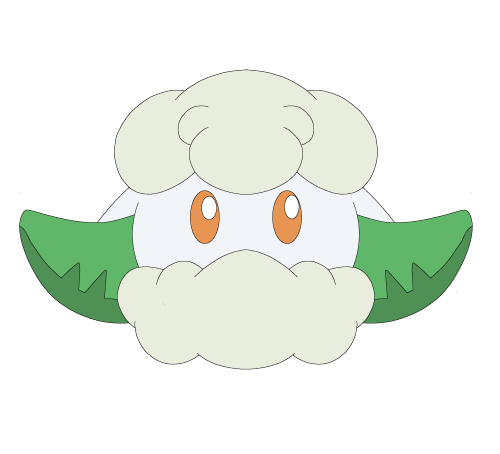 Cottonee Pokemon PNG Picture
