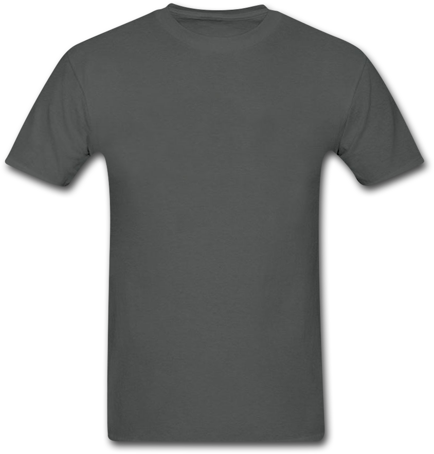 Crew Neck T-Shirt PNG Isolated Photo