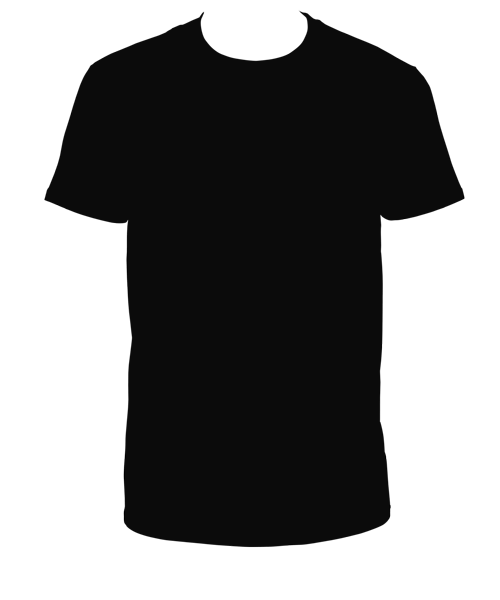 Crew Neck T-Shirt PNG Isolated Pic