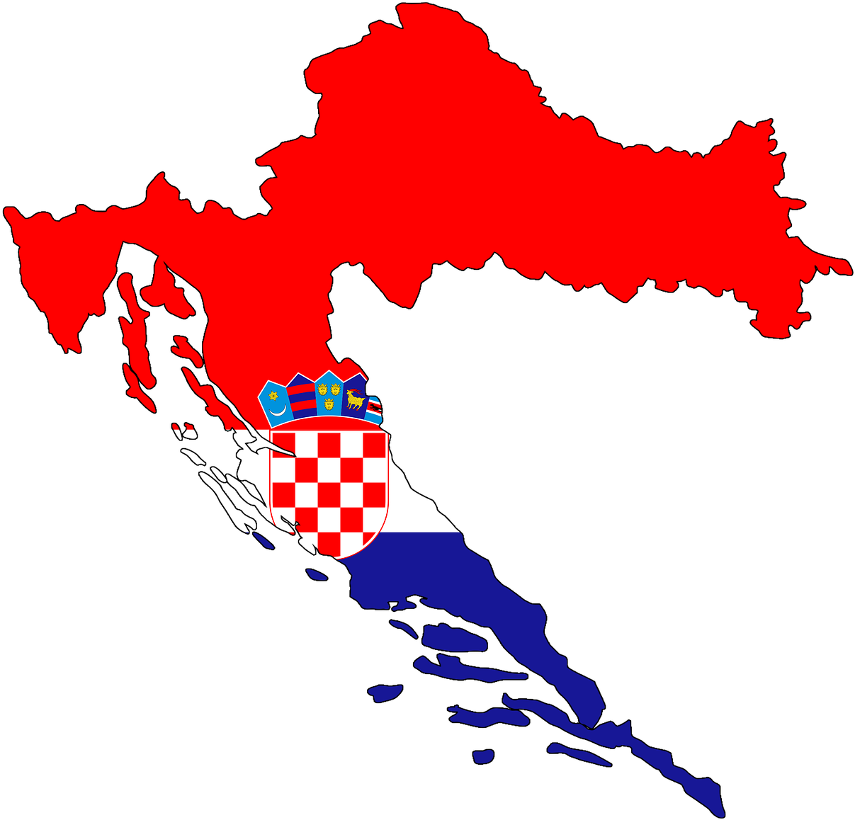 Croatia Flag PNG Isolated File