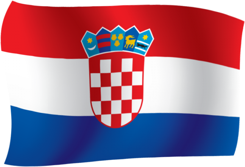 Croatia Flag PNG Isolated Image