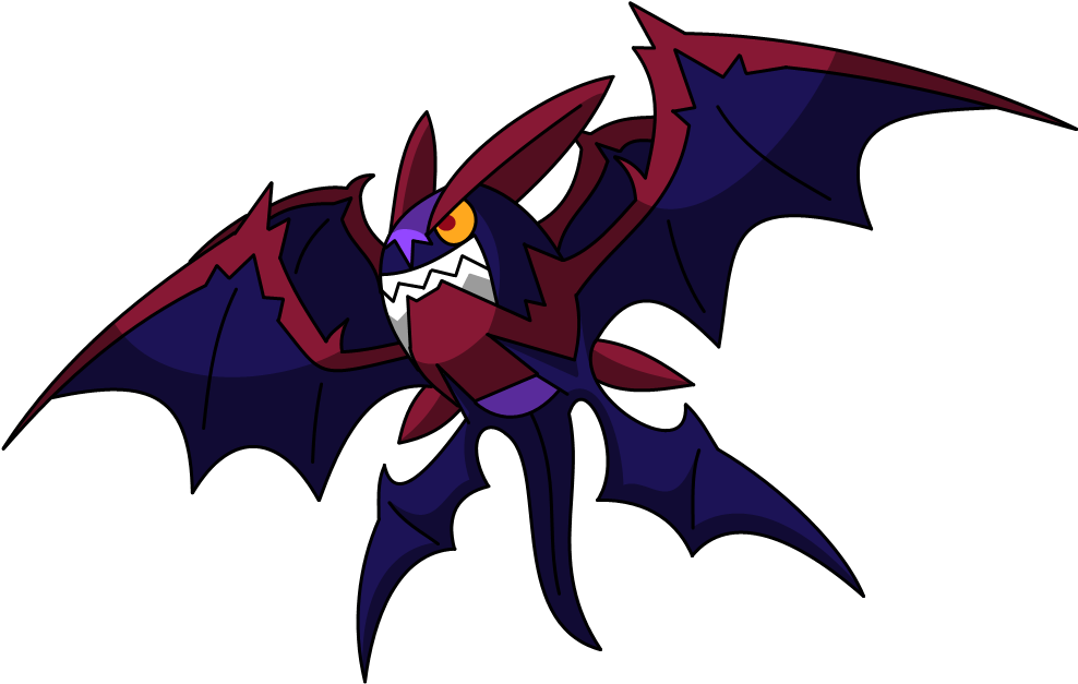 Crobat Pokemon PNG Isolated Picture