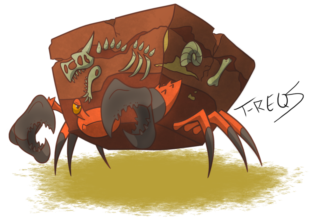 Crustle Pokemon PNG Isolated Pic