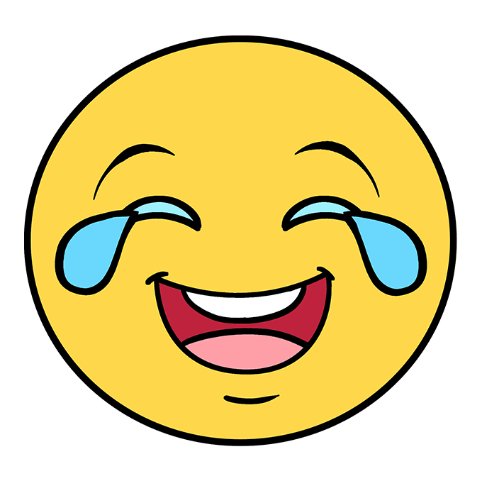 Cry Emoji PNG Isolated File