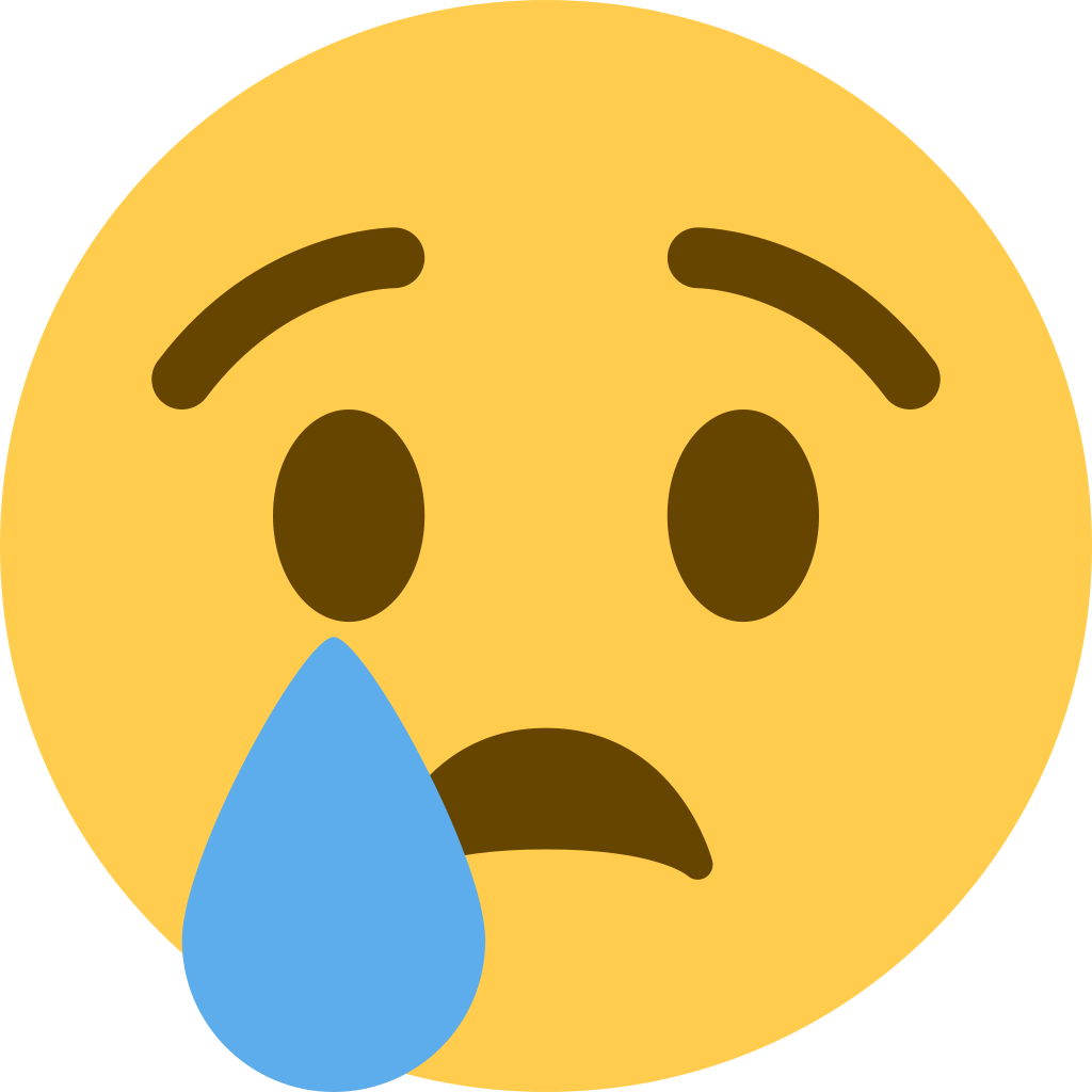 Cry Emoji Transparent PNG