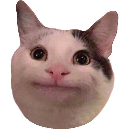 Crying Cat Meme PNG Isolated Pic