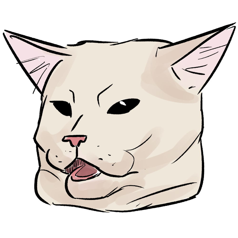 Crying Cat Memes Png File Png Mart
