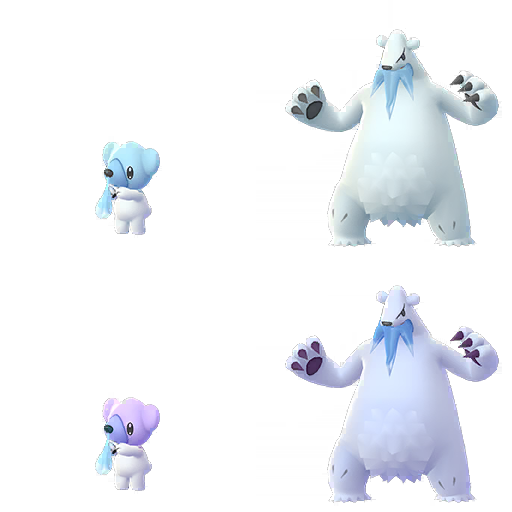 Cubchoo Pokemon PNG HD Isolated