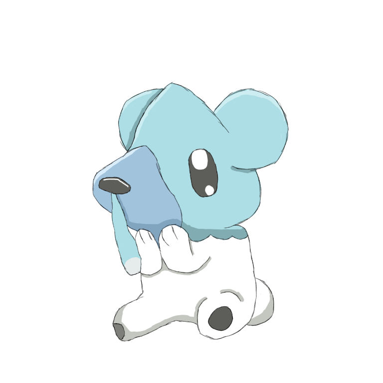 Cubchoo Pokemon PNG Isolated HD