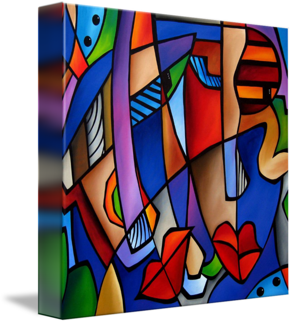 Cubism Art PNG Isolated Pic