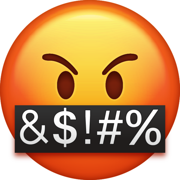 Cursing Emoji PNG Image