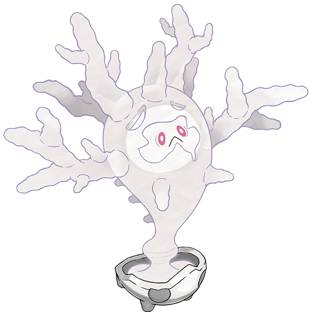 Cursola Pokemon PNG Isolated HD