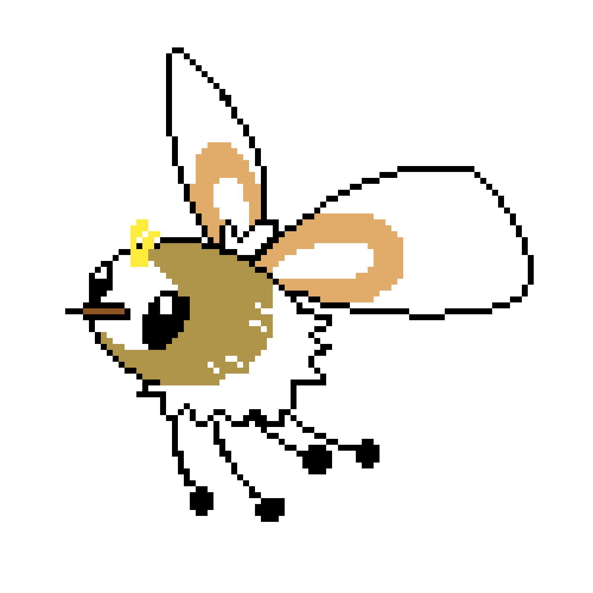Cutiefly Pokemon PNG Isolated HD