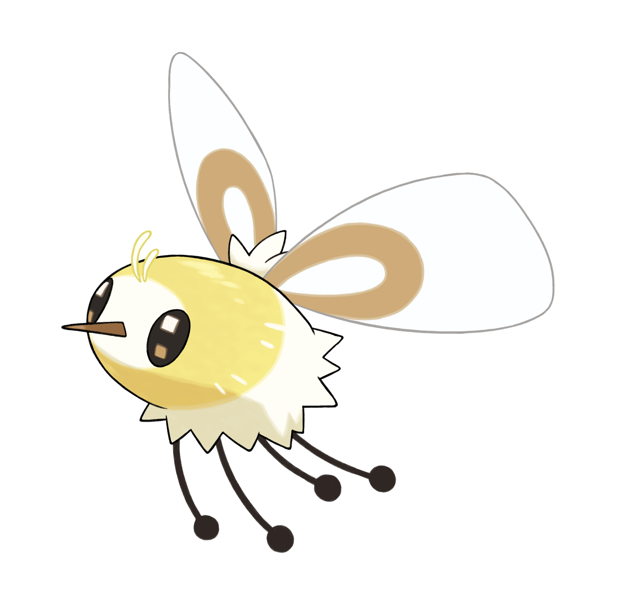 Cutiefly Pokemon PNG Isolated Photo